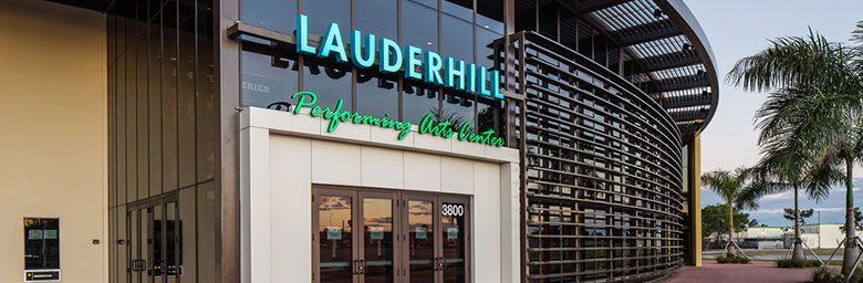 Lauderhill Performing Arts Center Entrance